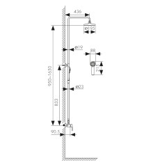 Душевая система KAISER Guss 68182