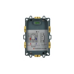 Eden Встраиваемый душевой комплект 3 режима TVZ-0817 Чёрный