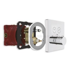 Душевая система скрытого монтажа KAISER Sano 08477 с термостатом