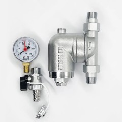 Фильтр Zeissler 100 мкм, с манометром, ZSf.303.0104N 1/2 НР