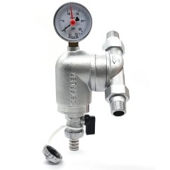 Фильтр Zeissler 100 мкм, с манометром, ZSf.303.0104N 1/2 НР