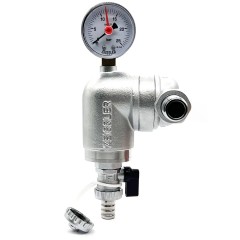 Фильтр Zeissler 100 мкм, с манометром, ZSf.303.0104N 1/2 НР