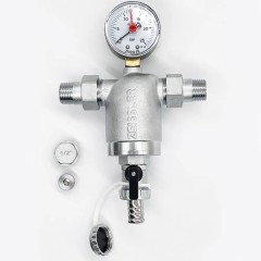 Фильтр Zeissler 100 мкм, с манометром, ZSf.302.0104N 1/2 НР