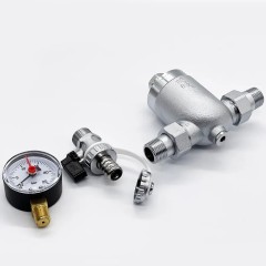 Фильтр Zeissler 100 мкм, с манометром, ZSf.302.0104N 1/2 НР