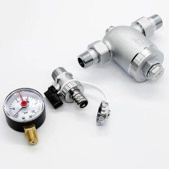 Фильтр Zeissler 100 мкм, с манометром, ZSf.302.0104N 1/2 НР