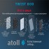 Мембрана обратноосмотическая atoll TWIST RO-800