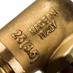 Угольник переходник Италия SFA-0005-002534 с наружной резьбой 25xR 3/4