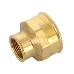 Муфта переходная Viega 266431 ВВ 1 1/4 х3/4 , бронза