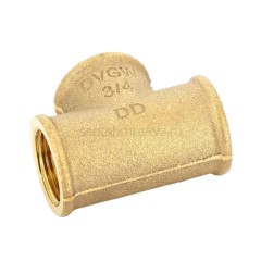 Тройник Viega 264246 равнопроходной ВР 3/4 , бронза