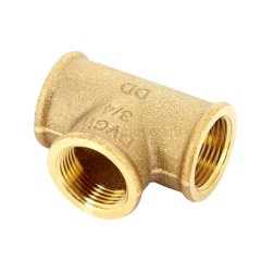 Тройник Viega 264246 равнопроходной ВР 3/4 , бронза