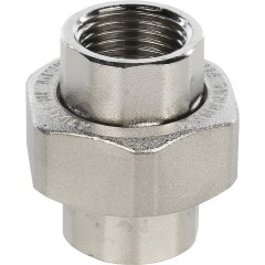 Разъемное соединение ВВ 1/2 (американка) с конусным присоединением, никелированное Италия