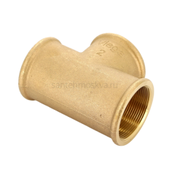 Тройник Viega 264321 равнопроходной ВР 2 , бронза