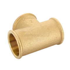 Тройник Viega 264321 равнопроходной ВР 2 , бронза