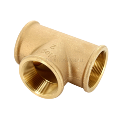 Тройник Viega 264321 равнопроходной ВР 2 , бронза