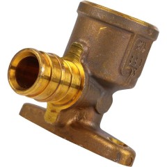 Угольник настенный (водорозетка) Uponor Q&E 1023034 16x1/2 ВР (L=43MM) DR-латунь