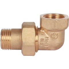 Разъемное угловое соединение ВН 1/2 (американка) Италия SFT-0058-000012