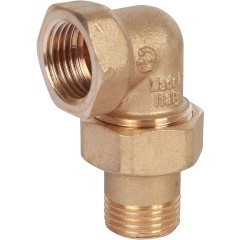 Разъемное угловое соединение ВН 1/2 (американка) Италия SFT-0058-000012