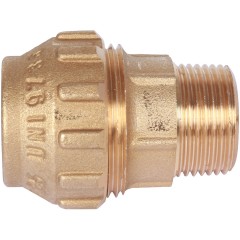 Муфта латунная 32х1 для ПНД труб с наружной резьбой