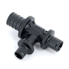 Тройник Rehau 11600831001 с уменьшенным боковым и торцевым проходами 25-16-20 PX