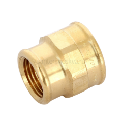 Муфта переходная Viega 268862 ВВ 3/4 х1/2 , бронза