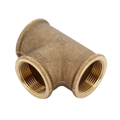 Тройник Viega 264284 равнопроходной ВР 1 1/4 , бронза