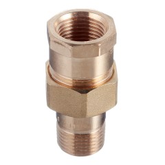 Разъемное соединение Viega 271374 ВН 1/2 (американка) прямая, бронза
