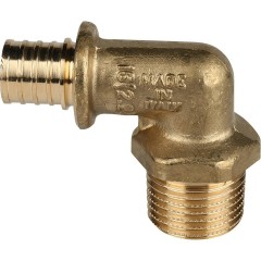 Угольник переходник Италия SFA-0005-001612 с наружной резьбой 16xR 1/2