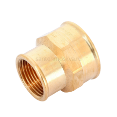 Муфта переходная Viega 266417 ВВ 1 1/4 х1 , бронза