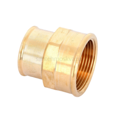 Муфта переходная Viega 266417 ВВ 1 1/4 х1 , бронза