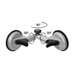 Присоска вакуумная для фиксации углов двойная FULLER 2х120 угол 90 градусов