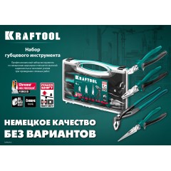 Набор губцевого инструмента KRAFTOOL 4 шт 22012