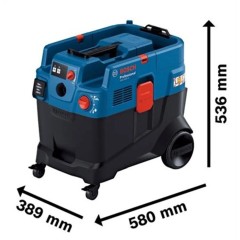 Промышленный пылесос Bosch GAS 400 A, 1200 Вт