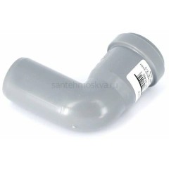 Отвод Ostendorf НТВ d50 мм 87° для внутренней канализации, 112140