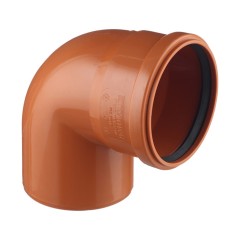 Отвод d110 мм 90° для наружной канализации