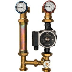 Насосная группа Италия SDG-0007-002502 со смесителем 1 с насосом Grundfos UPSO 25-65