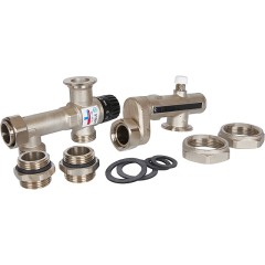 Насосно-смесительный узел с термостатическим клапаном 20-55°C, без насоса, SDG-0120-005010