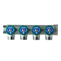 Регулирующий проходной коллектор FAR ВР-НР 1 х3/4 с 4 отводами FK 3824 134 (EUR)