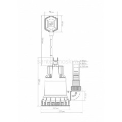Насос дренажный Джилекс ДРЕНАЖНИК 110/8