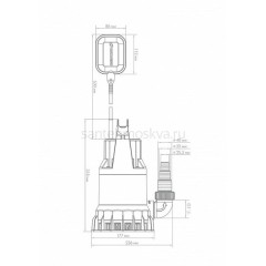 Насос дренажный Джилекс ДРЕНАЖНИК 220/12
