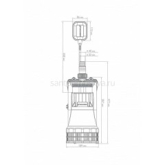 Насос дренажный Джилекс ДРЕНАЖНИК 200/25
