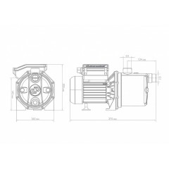 Поверхностный насос Джилекс ДЖАМБО 60/35 Н