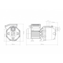 Поверхностный насос Джилекс ДЖАМБО 60/35 Ч