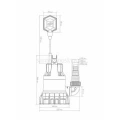 Погружной фекальный насос Джилекс ФЕКАЛЬНИК 115/5