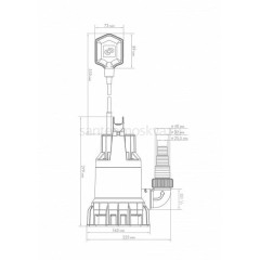 Погружной фекальный насос Джилекс ФЕКАЛЬНИК 140/6