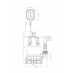 Погружной фекальный насос Джилекс ФЕКАЛЬНИК 230/8