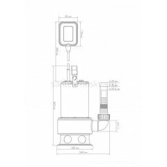 Погружной фекальный насос Джилекс ФЕКАЛЬНИК 200/7 Н