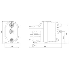 Самовсасывающая насосная установка Grundfos 99530404 SCALA1 3-35