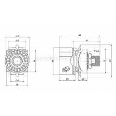 Скважинный адаптер улучшенный САУ Джилекс, 9025