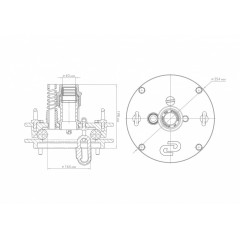 Оголовок ОС 140-160/40 Джилекс