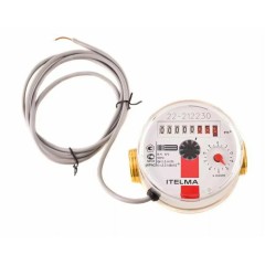 Счетчик водяной для горячей воды Itelma 1/2 DN15 WFW24.D080-0-R-L-10-IP54 с импульсным выходом